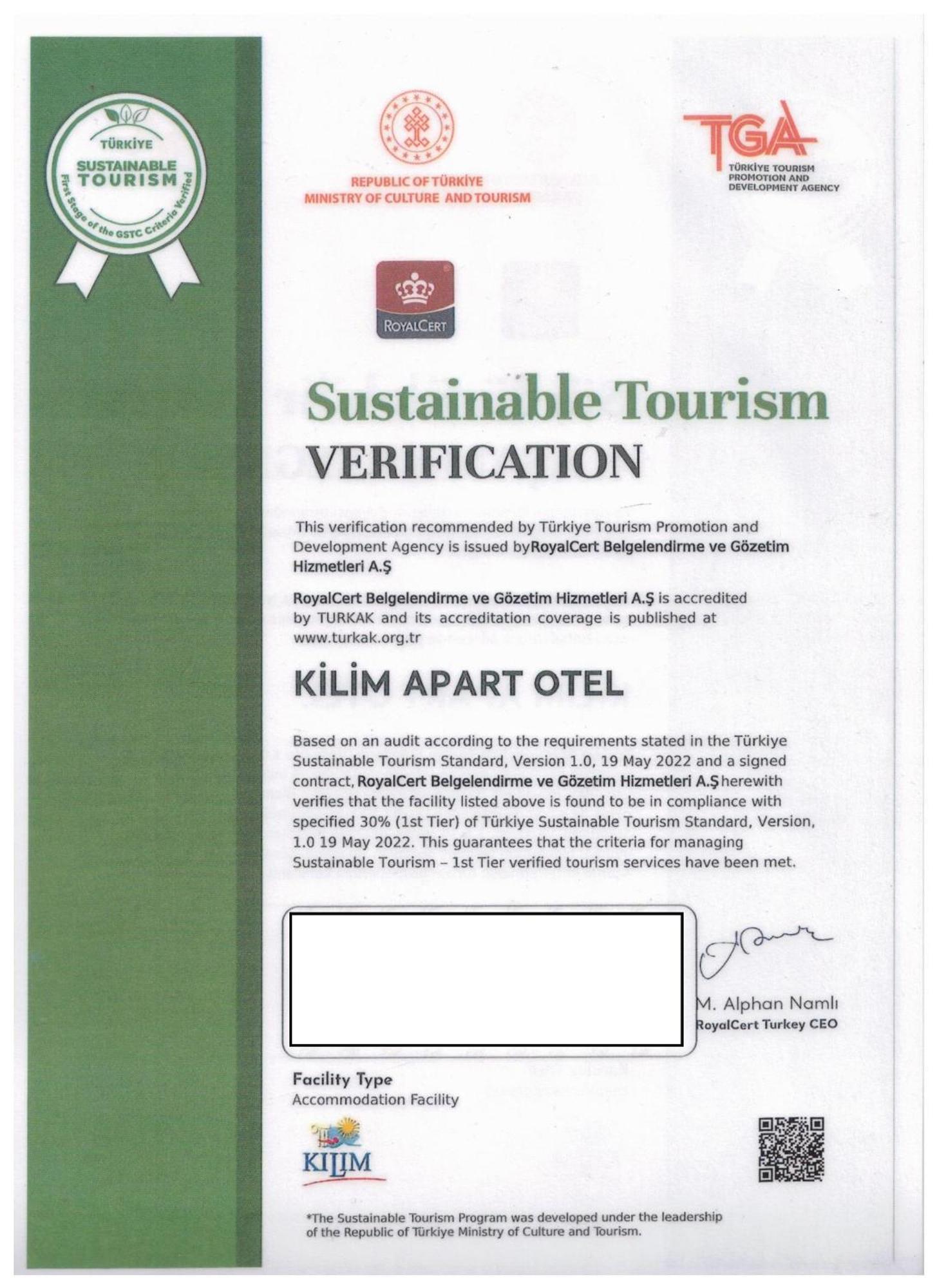 Kilim Hotel & Apart Fethiye Exterior foto